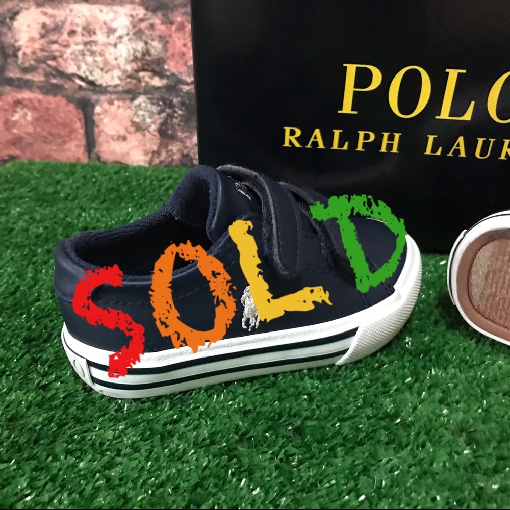 🤑SOLD🤑 Infant/Toddler Boys Polo RL Shoes